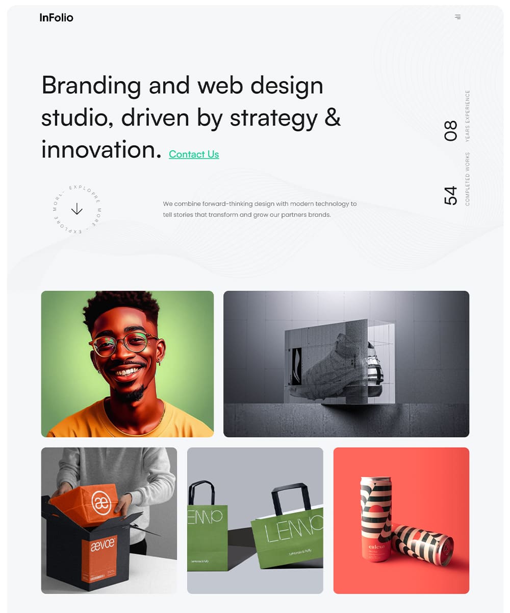 Creative Portfolio (Light)